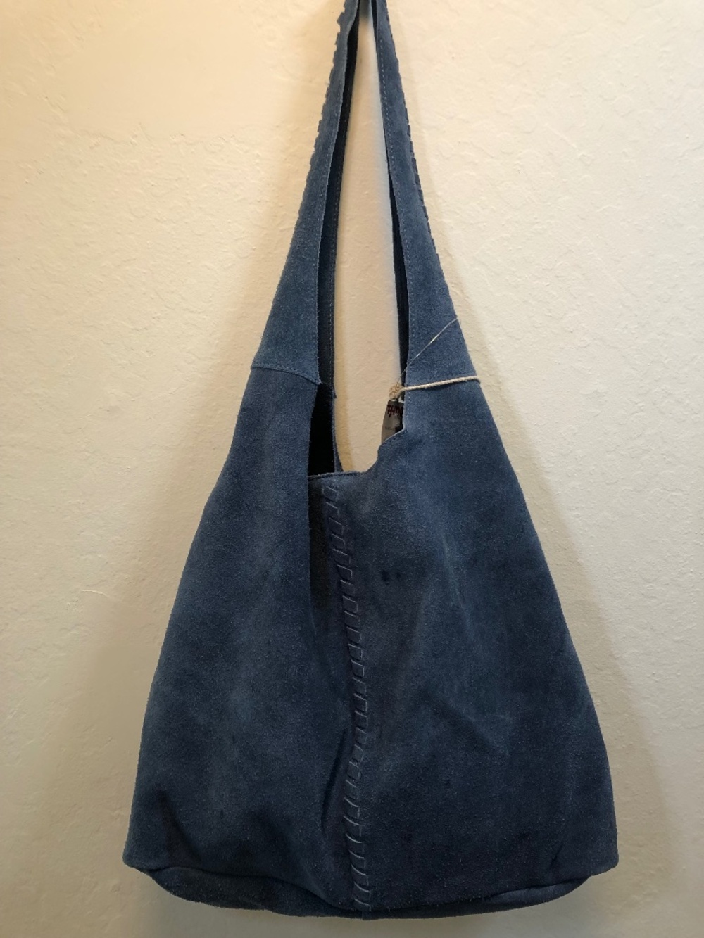 Haute Hippie Suede Hobo Bag